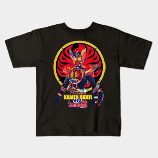 Kamen Rider OOO TAJADOR combo Kids T-Shirt